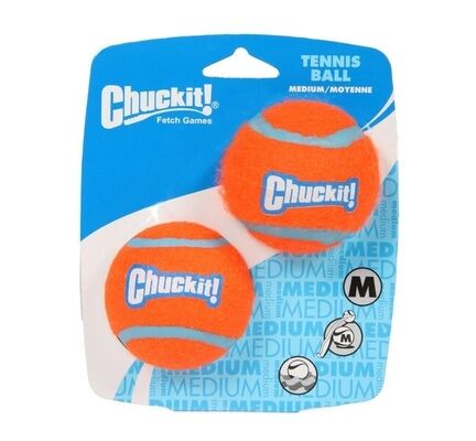 Chuckit 2 pack Tennis Ball - Medium
