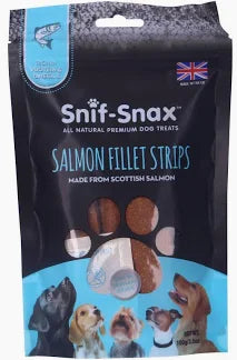 Snif Snax Salmon Fillet Strips - 100g