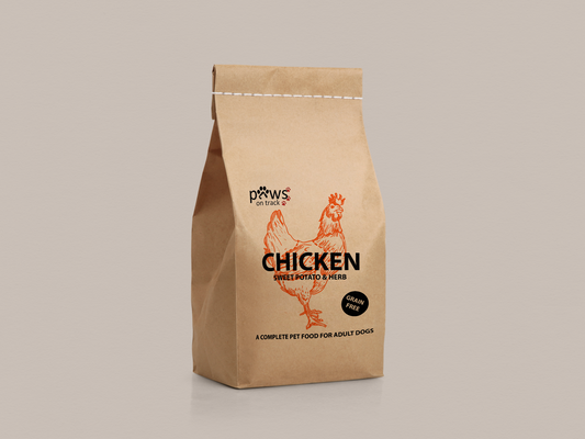 Chicken Dry Food - 12KG by Paws on Track