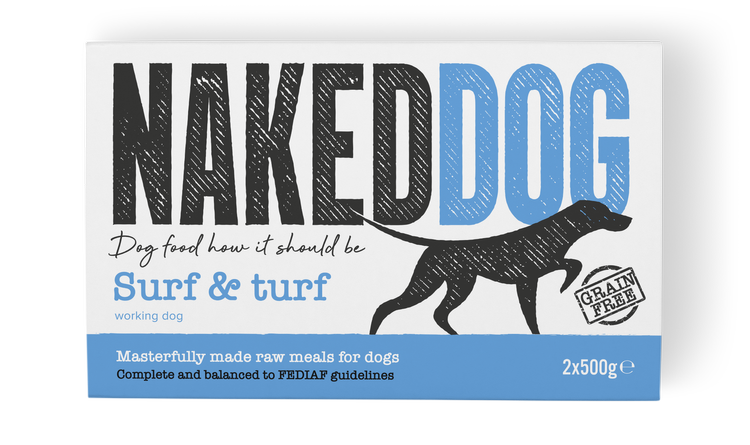 Naked Dog - Surf & Turf 2 x 500g