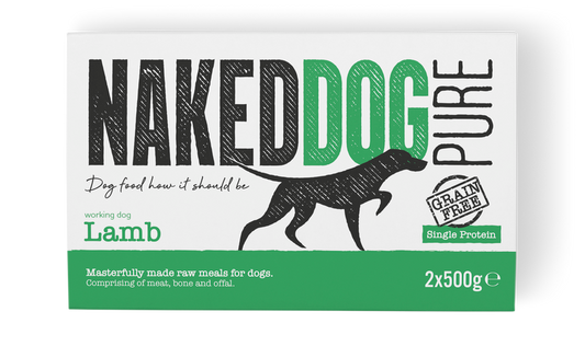Naked Dog Pure - Lamb 2 x 500g