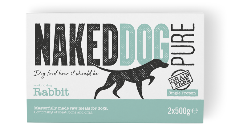 Naked Dog Pure - Rabbit 2 x 500g