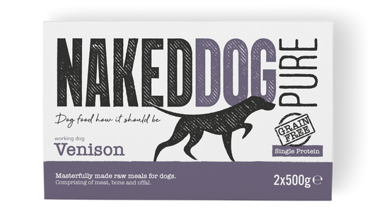 Naked Dog Pure - Venison 2 x 500g