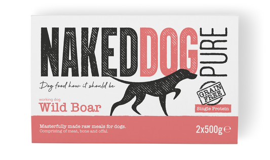 Naked Dog Pure - Wild Boar 2 x 500g